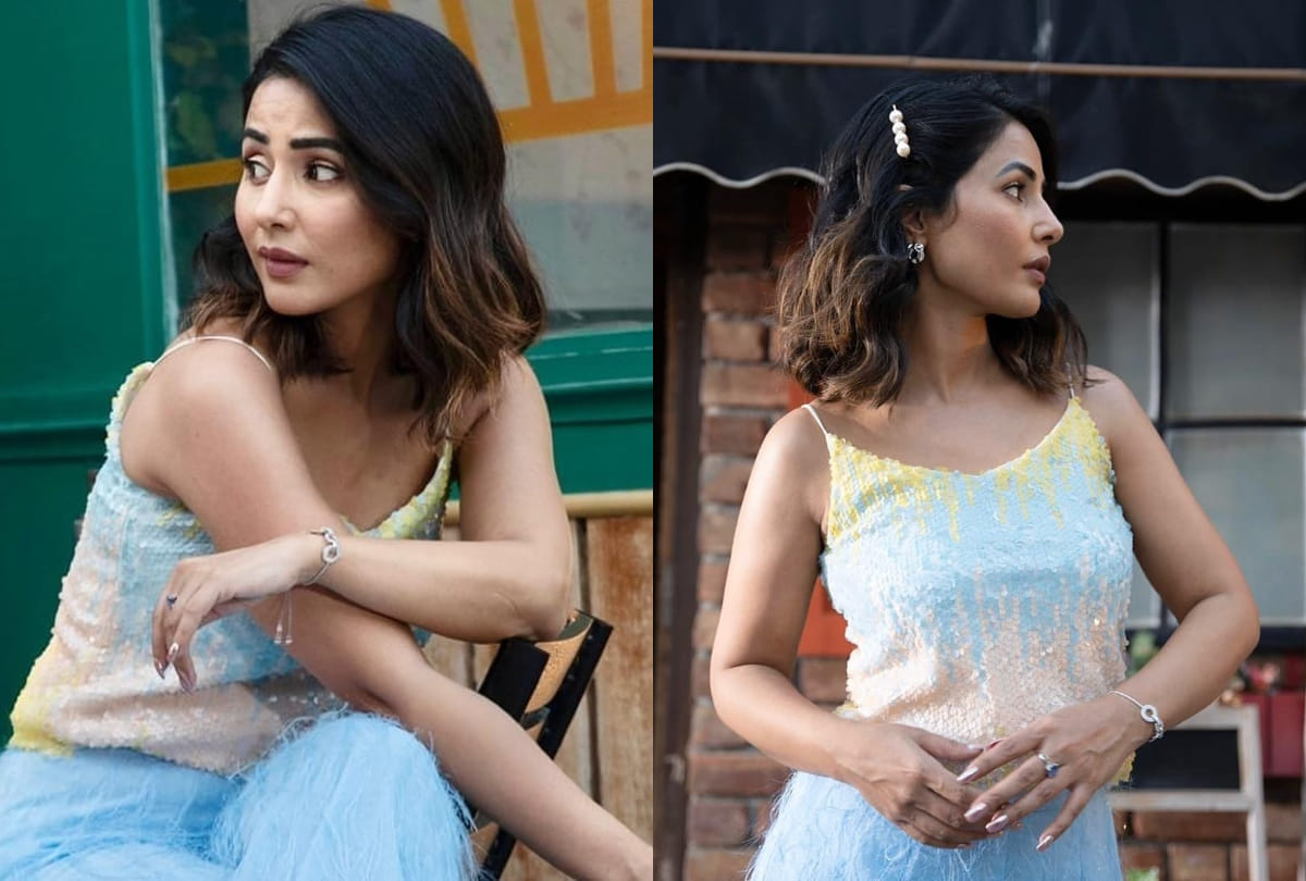 hina khan latest look from music video photos viral