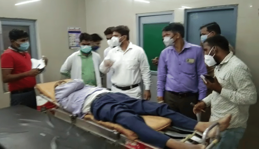 irrigation department Driver shot dead im mirzapur