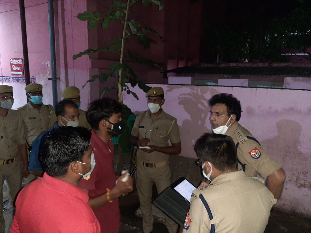 irrigation department Driver shot dead im mirzapur