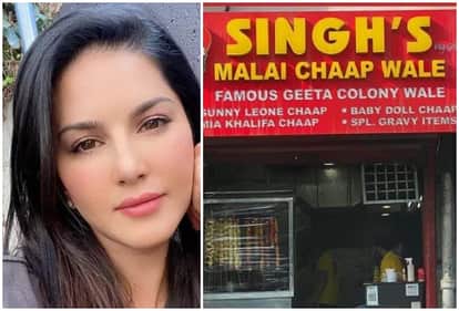 Sunny Leone and Mia Khalifa featured in menu of a Malai Chaap restaurant