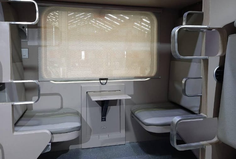RCF Kapurthala made first AC 3-tier economy train coach