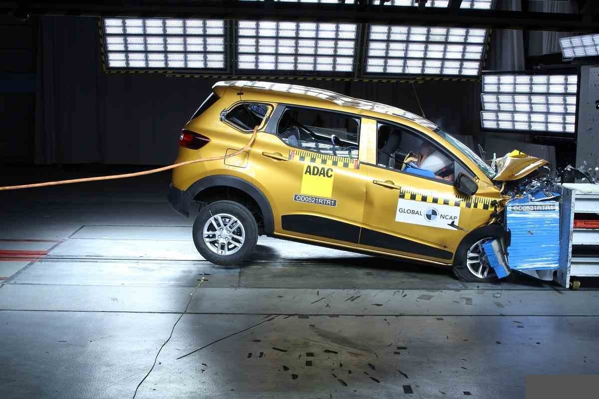 renault triber safety rating ncap renault triber safety score Renault Triber scores four stars rating in Global NCAP crash tests