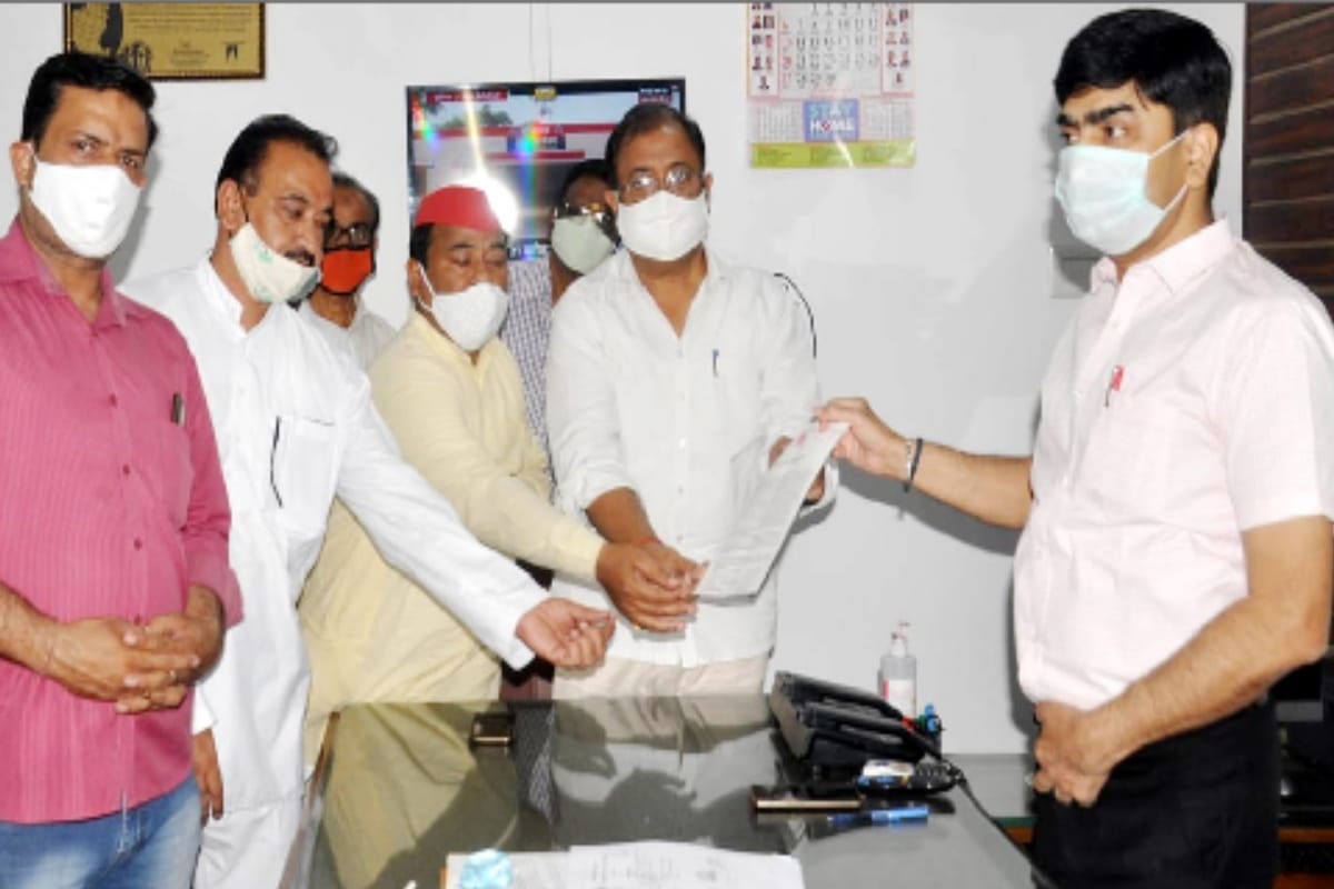 Saharanpur: SP MLA writes to CM, Demand to mark death from Kovid in death certificate