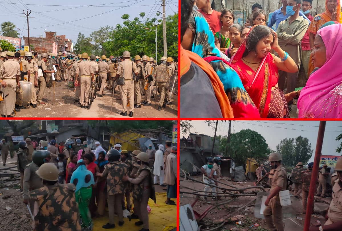 Gorakhpur murder case villegers traffic jam against miscreants due to shoot real brothers in belghat
