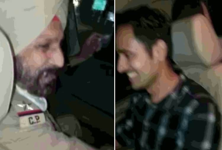 Video of policemen dancing inside car goes viral on social media