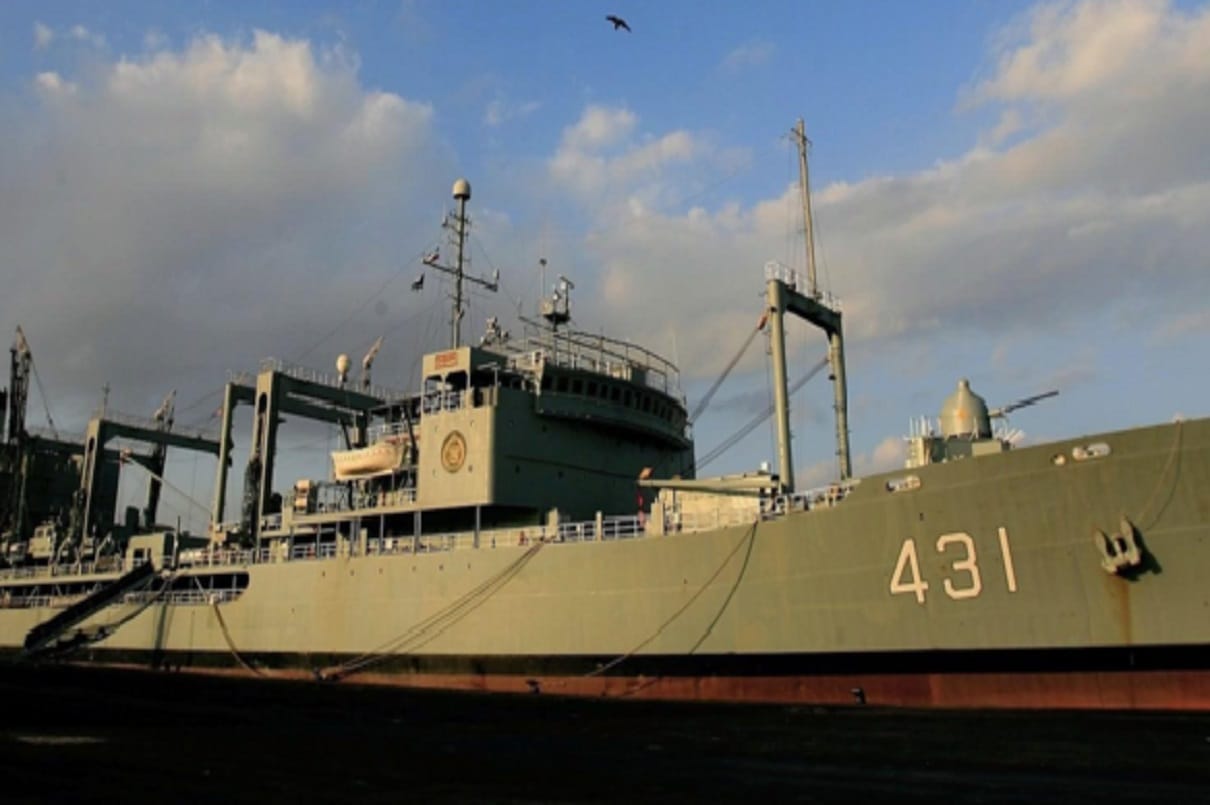 Iran's largest navy ship catches fire, sinks in Gulf of Oman