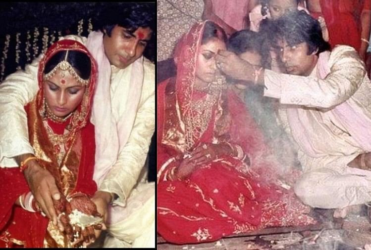 Amitabh Bachchan Shares Beautiful Wedding Photo With Jaya Bachchan On ...