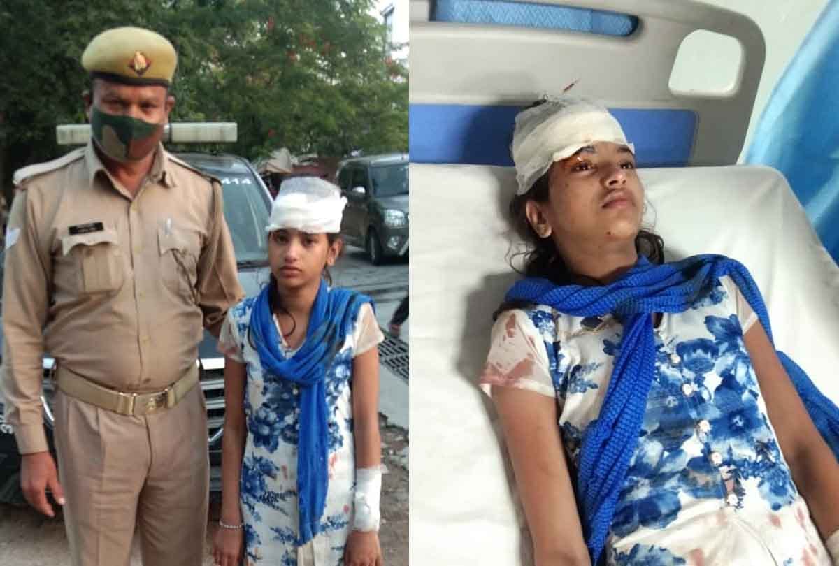 Kanpur: teenager girl fell down from the train due to slipping while washing hands