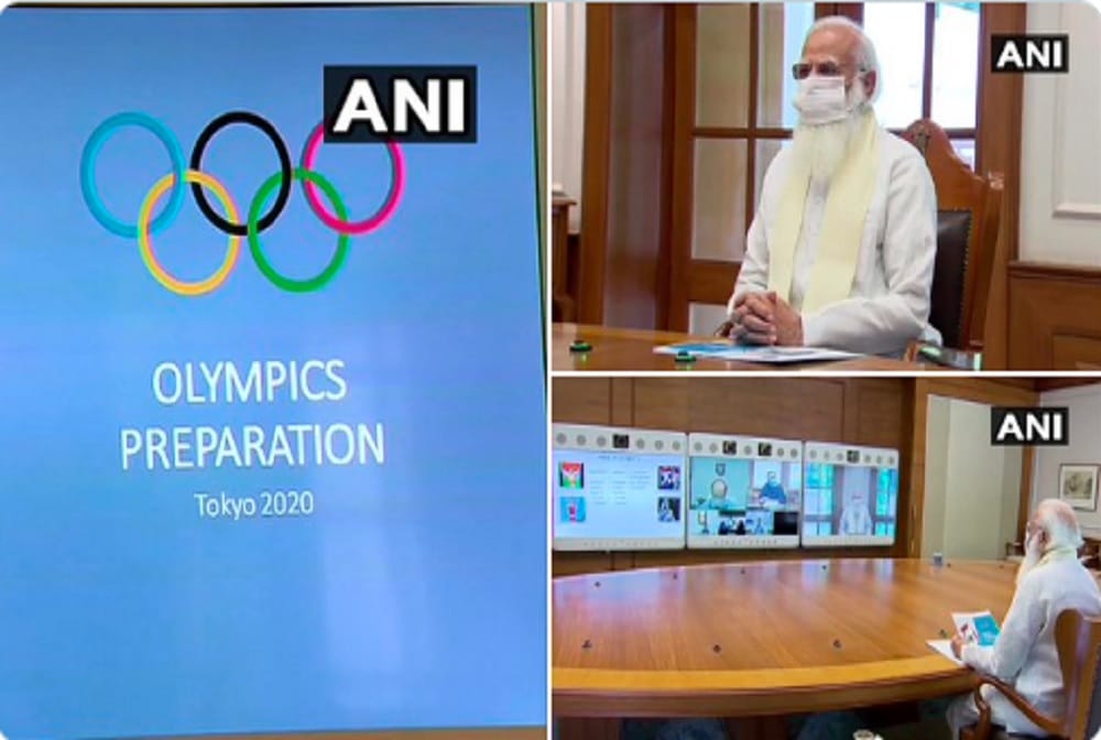 prime minister narendra modi reviewed India Olympics preparations today
