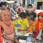 मुफ्त राशन वितरण (सांकेतिक तस्वीर)