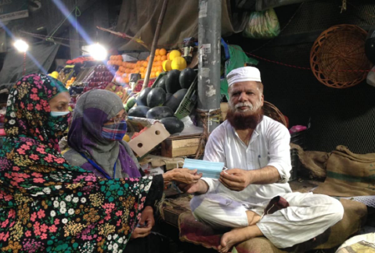 covid Awareness Week of Al Ansar Welfare Trust in Delhi