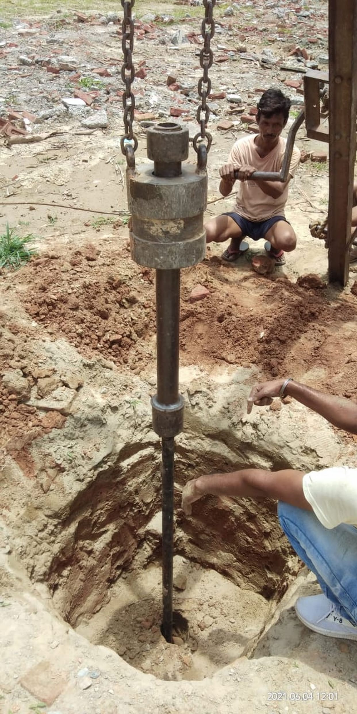 Soil Test for Upcoming Hospital