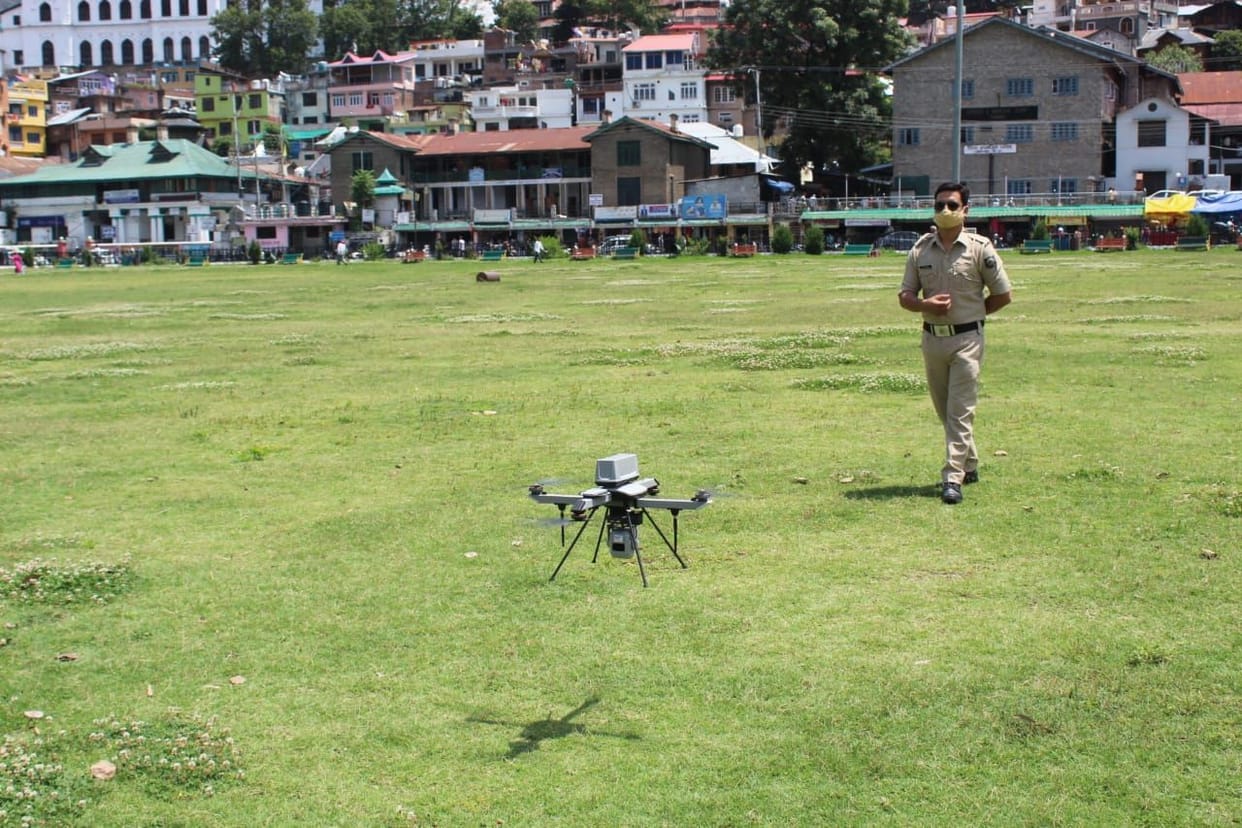 Drones will keep an eye on those having fun in Corona curfew
