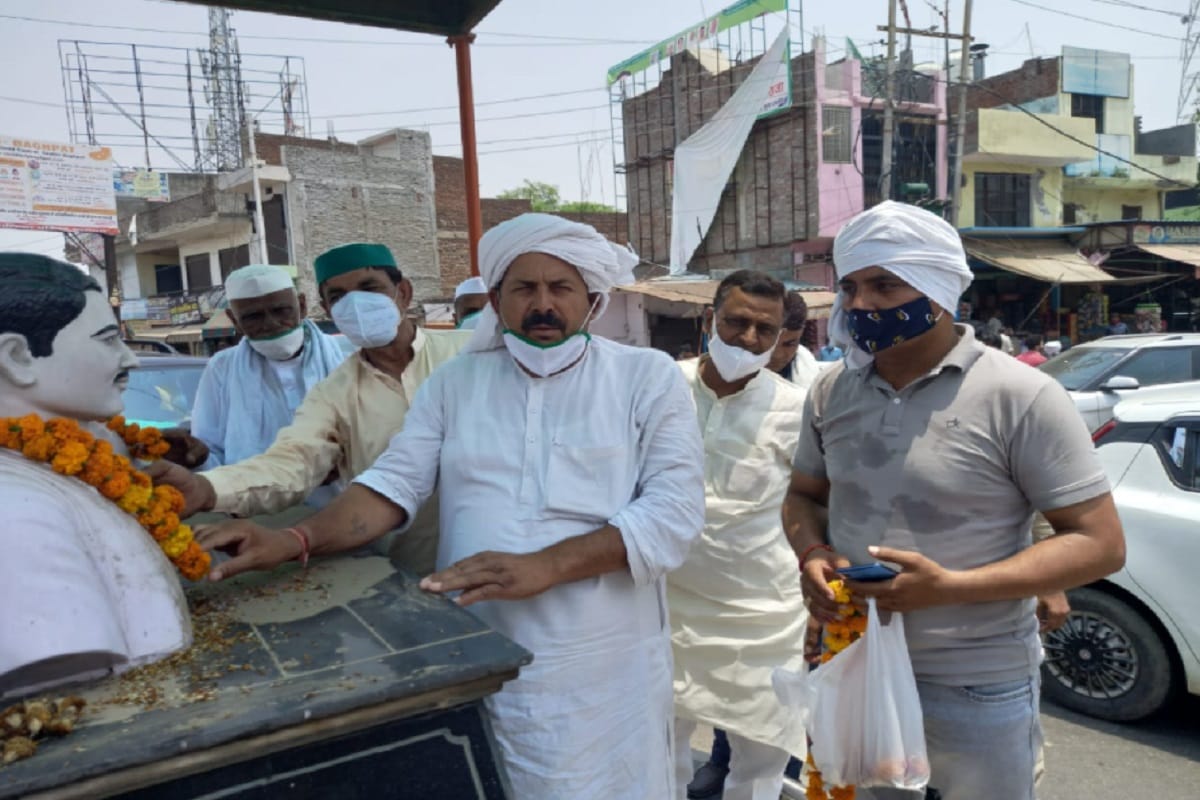 Baghpat News: Naresh Tikait is going to Ghazipur border with 11 quintals of rasgulla and there will celebrate Rakesh Tikait's birthday