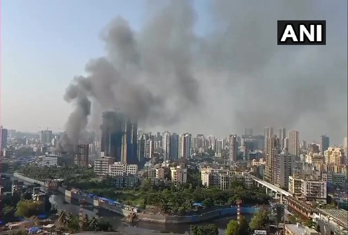 A level 2 fire broke out in Aashiyana Tower in Mumbais Oshiwara, this morning