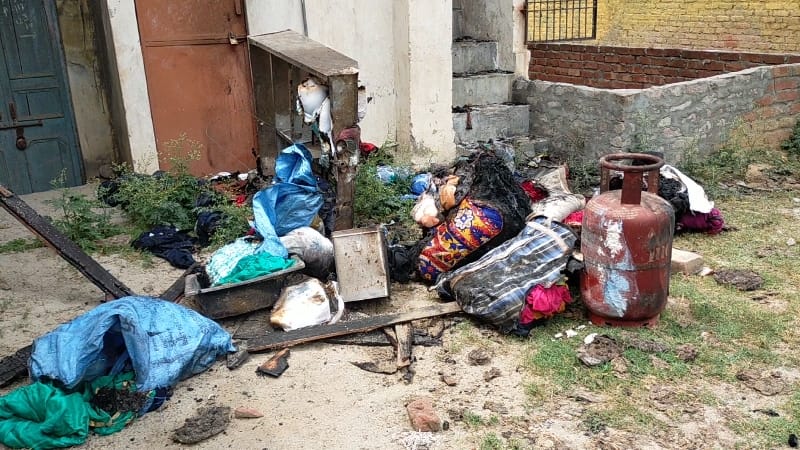 Items kept in the house after theft