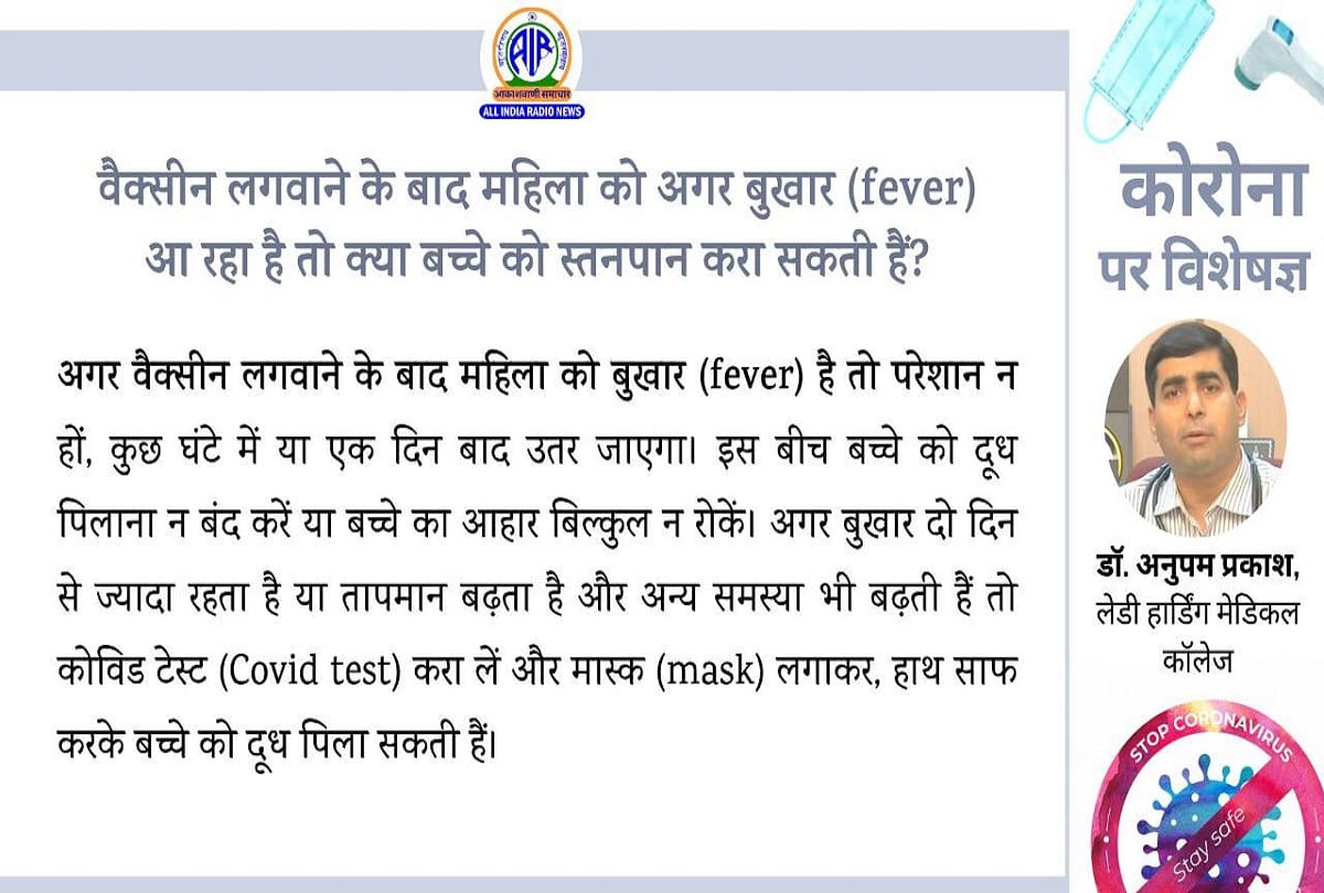 Coronavirus in India update covid 19 vaccine lactating woman coronavirus question answer