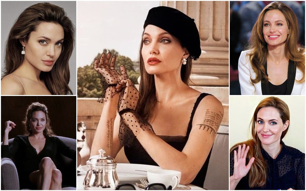 Happy birthday Angelina Jolie Bold And Beautiful Picture Of Angelina