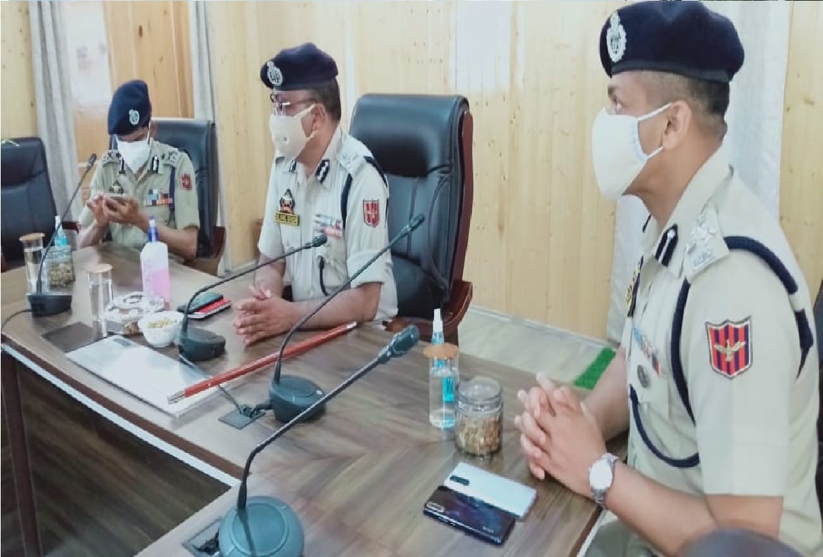 J&K DGP Dilbagh Singh visits Police Component Sopore