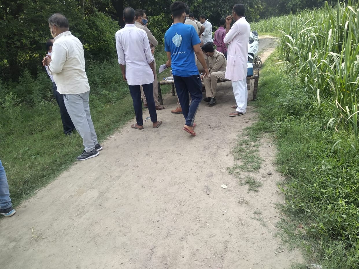 Cows found suffering in the forest of Peerkheda, three died