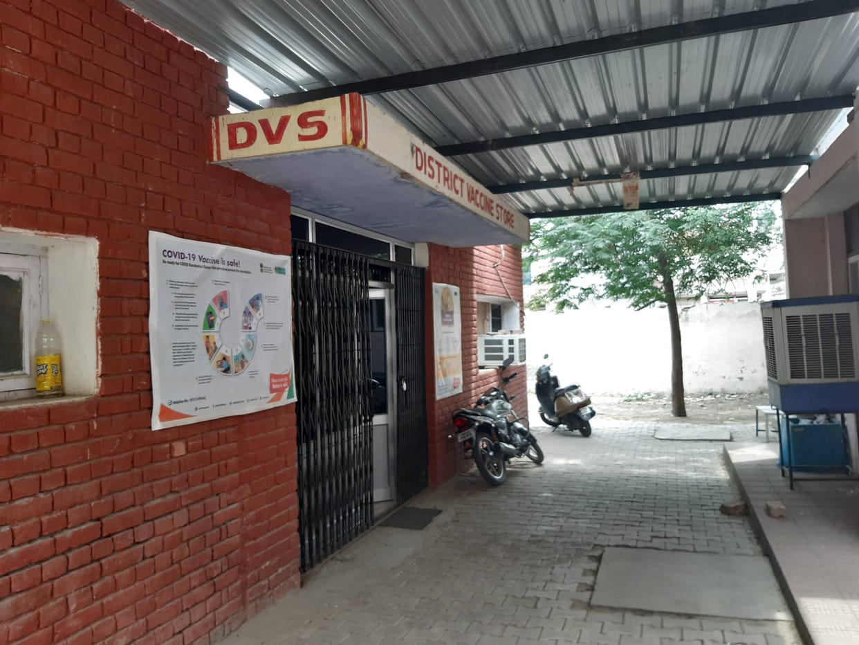 Vaccine not received from state government, 18 plus vaccination depends on borrowing