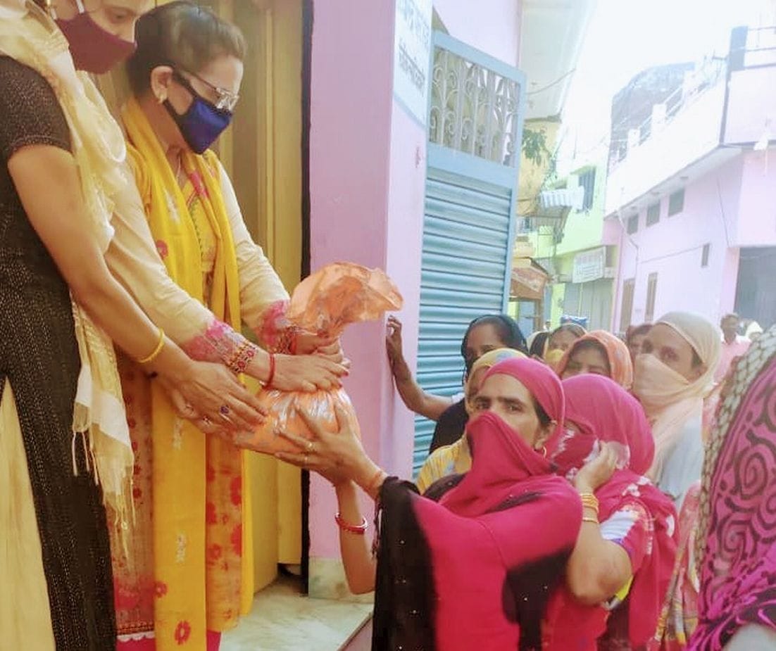 Ration Distribution to needy