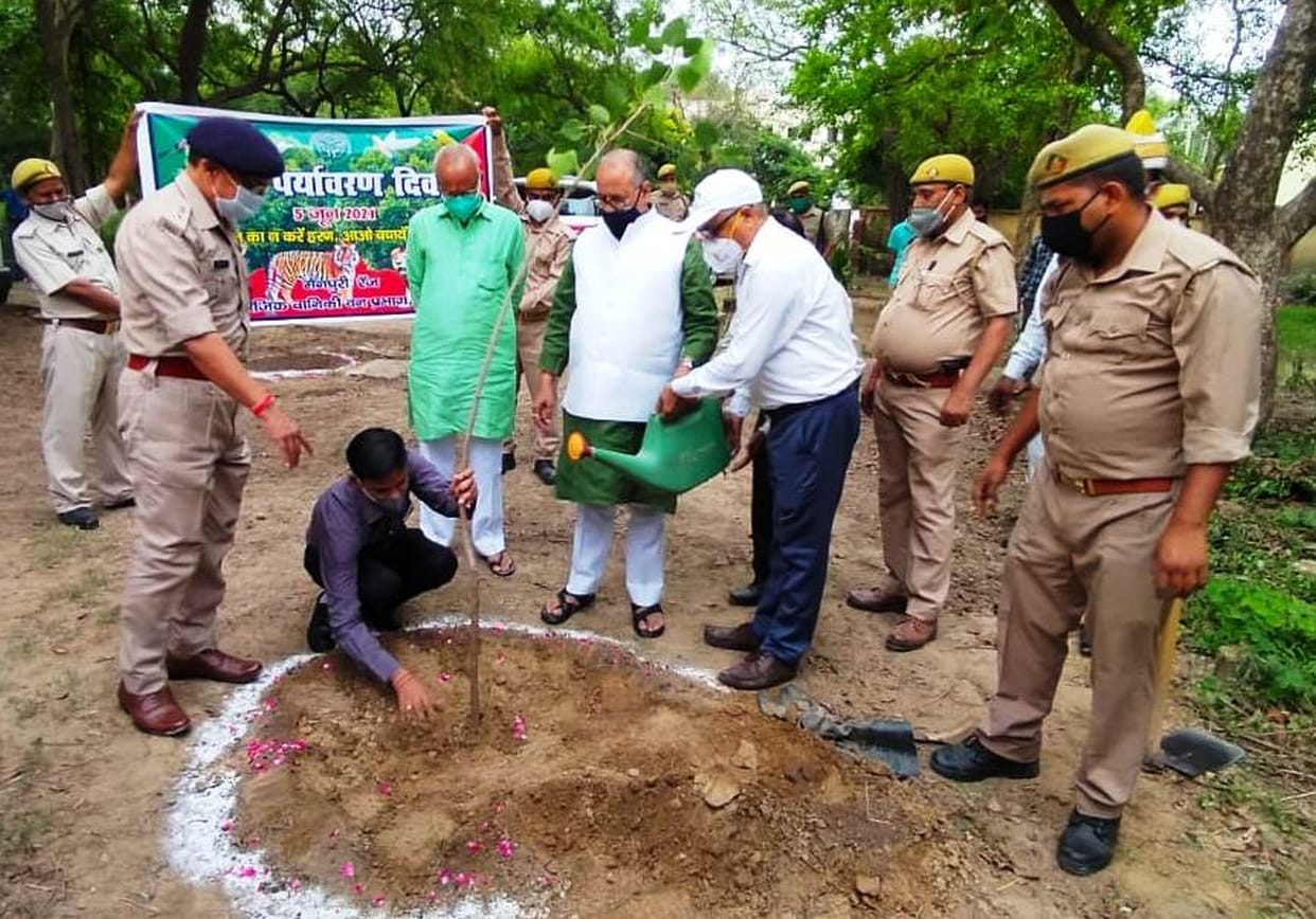 Breathing is getting less, come let us plant trees...