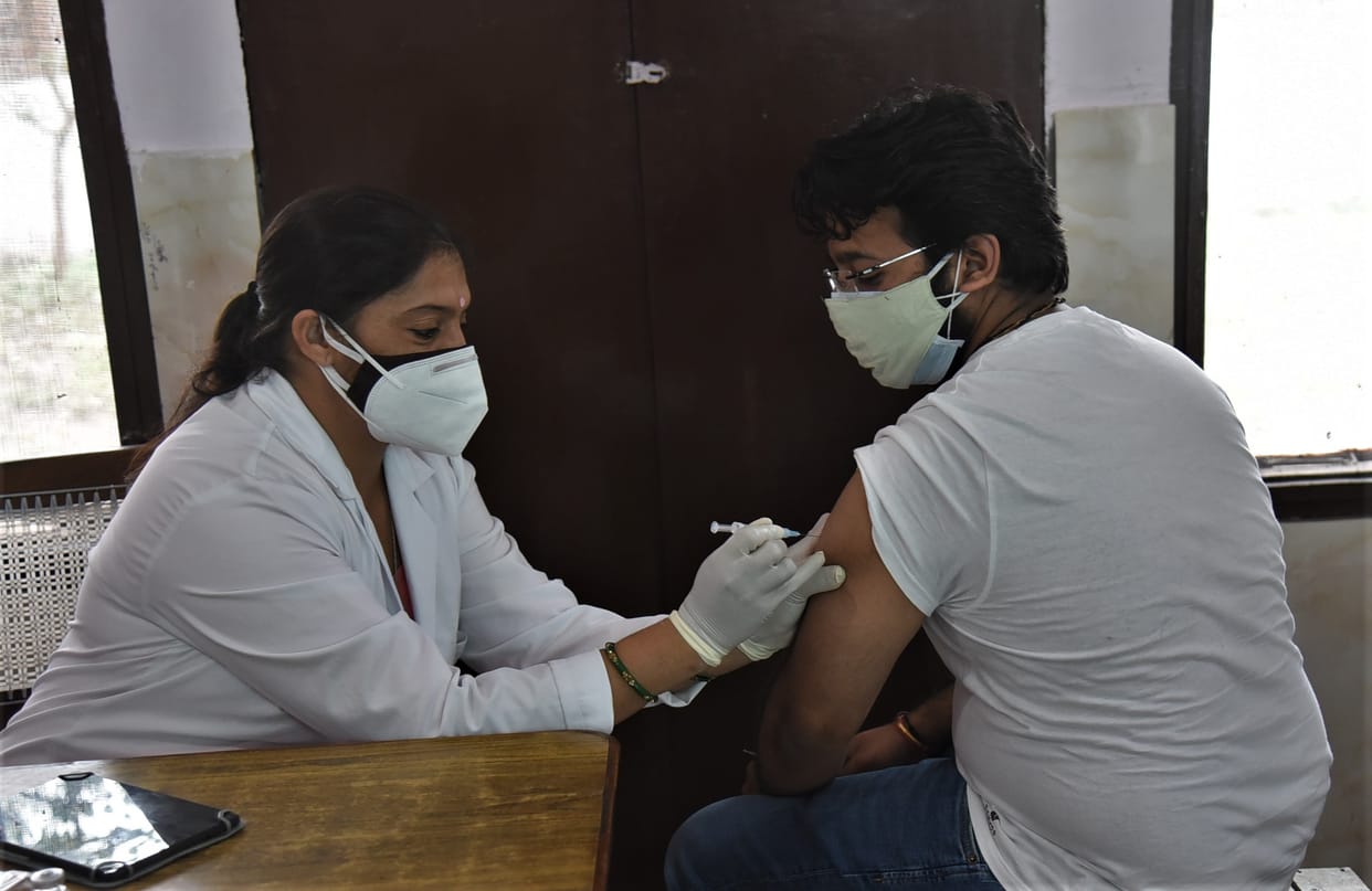 Vaccination: Covishield imposed in Panchkula on 2070, 184 elders also vaccinated