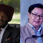 मिल्खा सिंह ,किरन रिजिजू