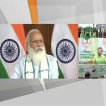 विश्व पर्यावरण दिवस के मद्देनजर वर्चुअल कार्यक्रम को संबोधित करते प्रधानमंत्री मोदी