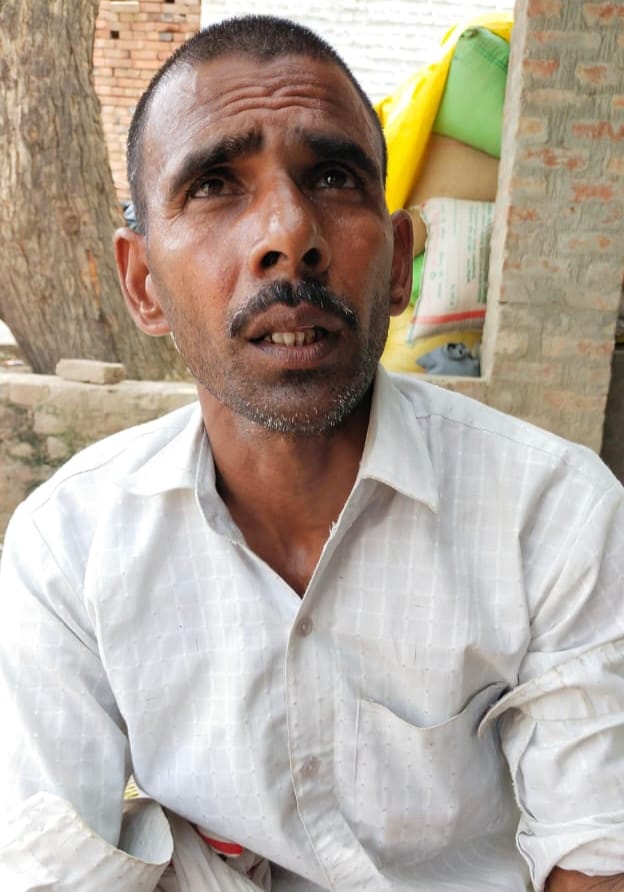 Farmers' wheat is not sold, purchase done on the portal