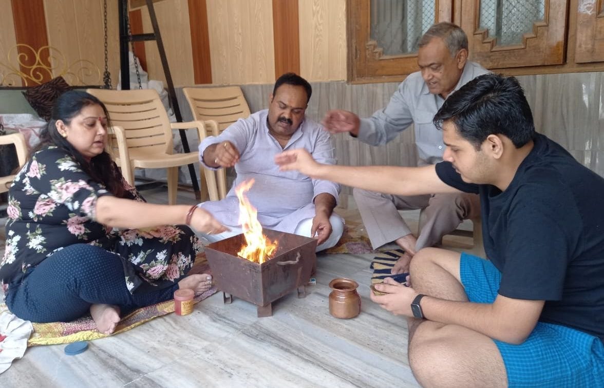 Mathura: House-to-house Havan Yagya, gave the message of environmental cleanliness