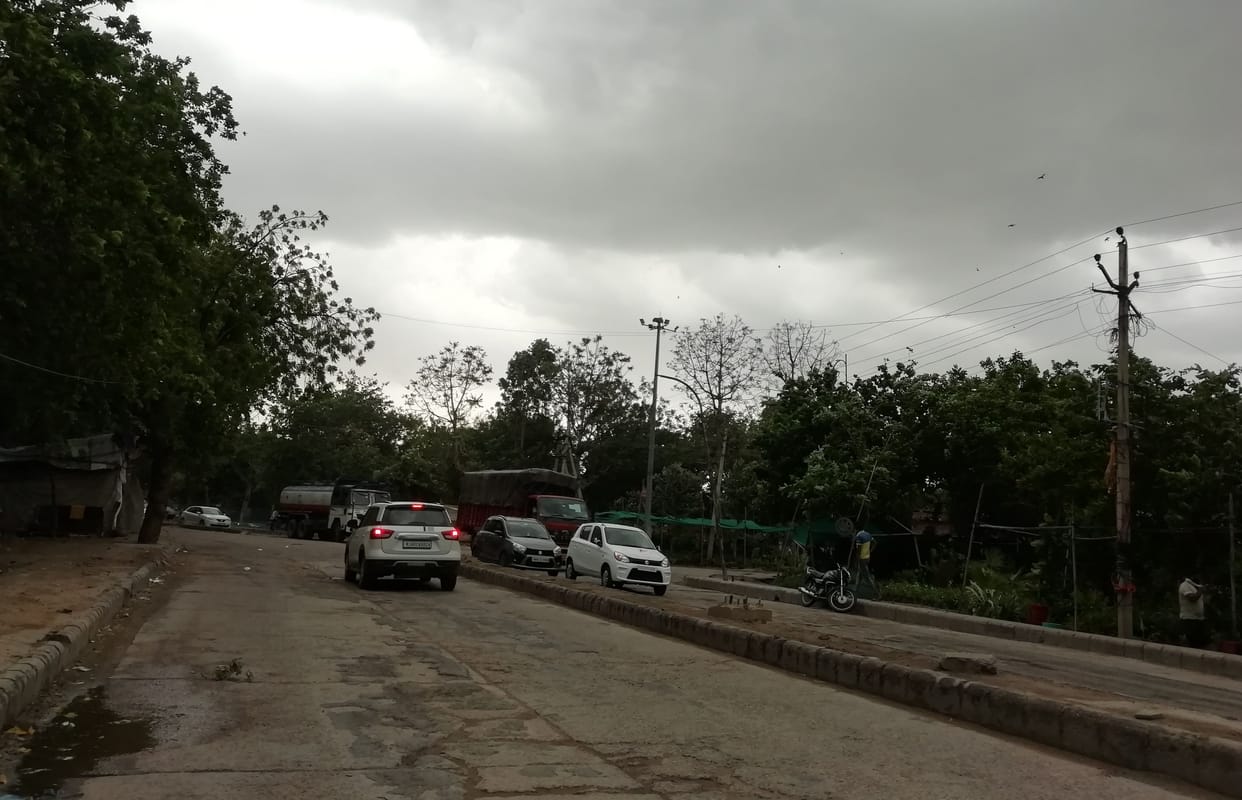 The road from Maharana Pratap Chowk to Anaj Mandi could not be built even in 15 years