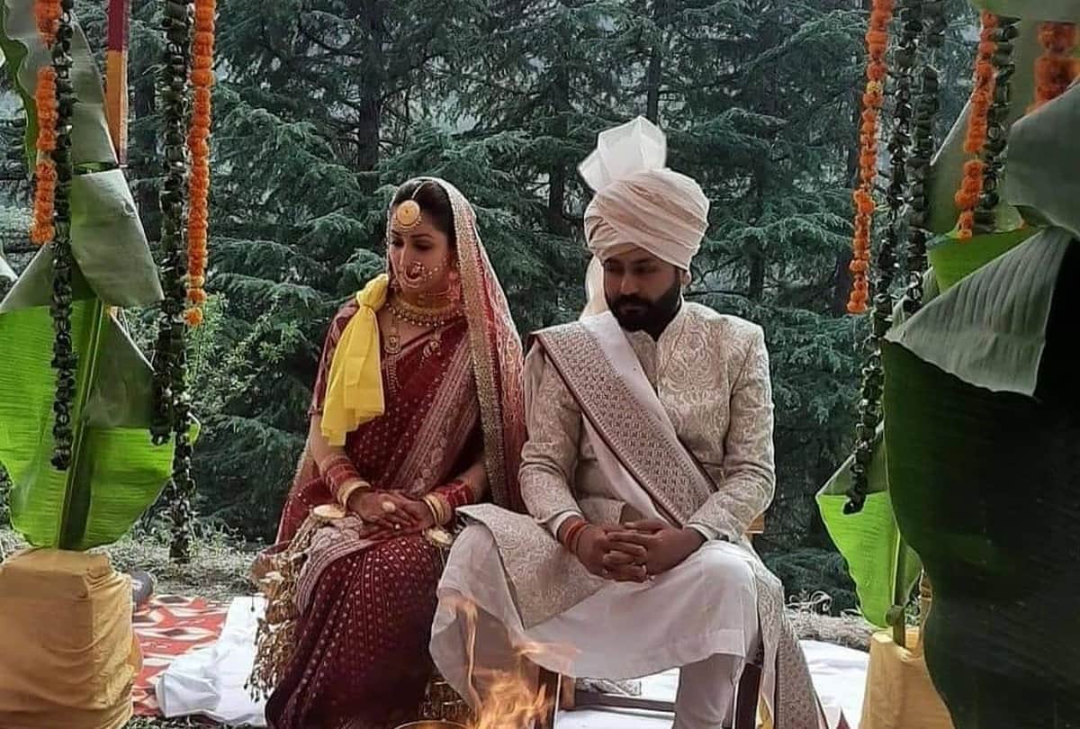 Yami gautam tied knot with uri director Aditya Dhar see beautiful photo