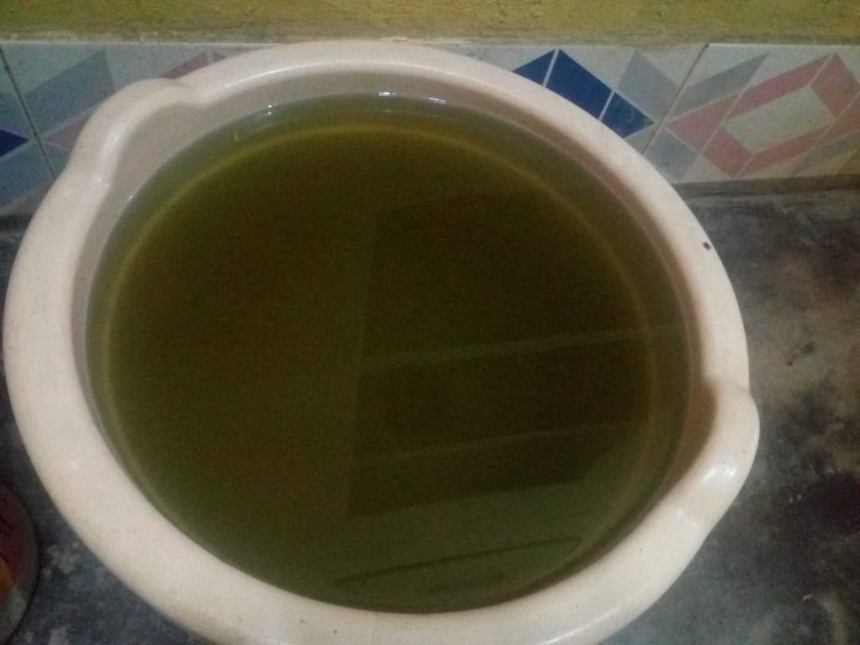 dirty water, supply in bar