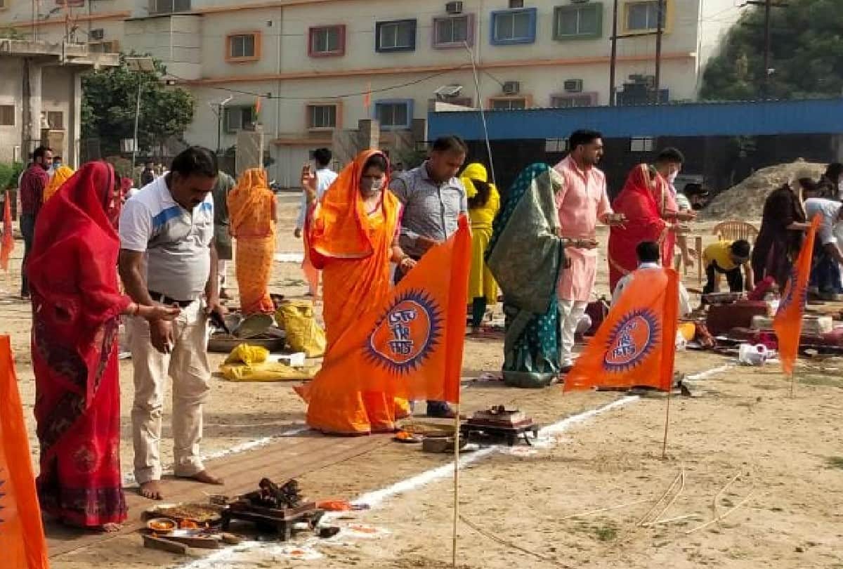 world environment day 2021: RSS performed 51 Kundiya Havan in Mathura
