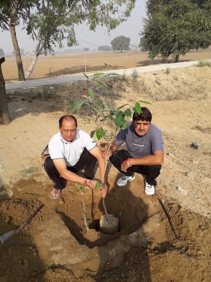 ASI teluram bishnoi plantation everywhre