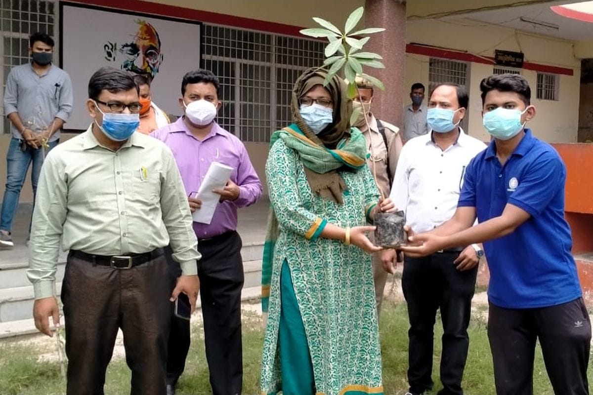 Resolve to make the earth green on World Environment Day, plant saplings