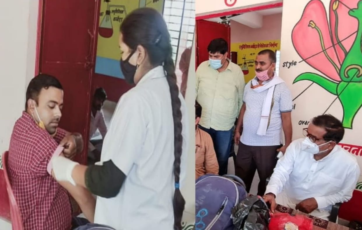 Vaccination festival celebrated by cutting cake on the birthday of Chief Minister