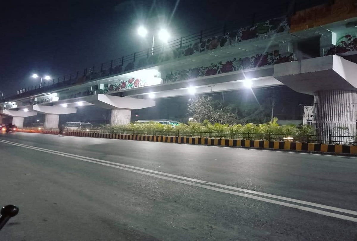 Chirag Delhi flyover will start from April 1 repair delayed due to rain