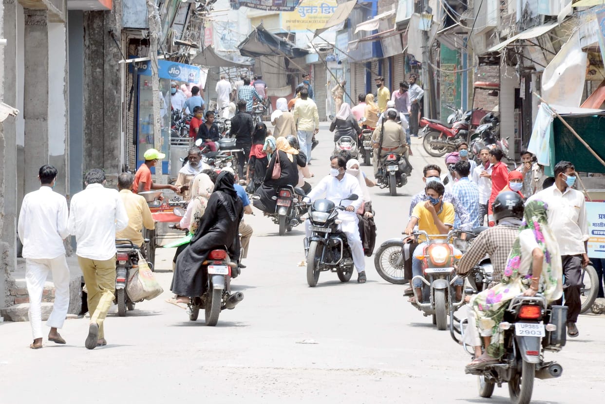 lockdown in sambhal
