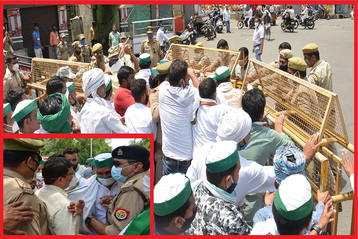 Muzaffarnagar News: BKU workers entangled with police