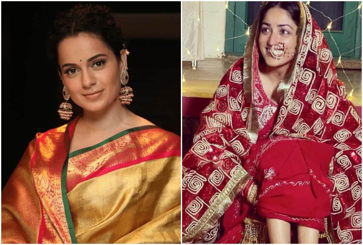Kangana Ranaut praises Yami Gautam, shares photo of her as a bride