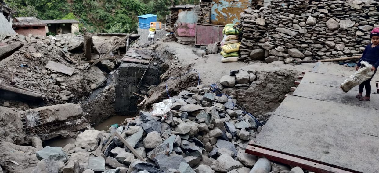 Shanti Bazaar and Basti in danger