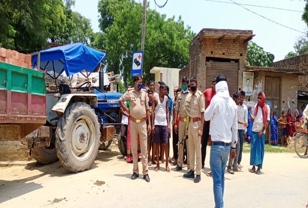 Bike rider dies after being hit by brick laden tractor trolley in varanasi
