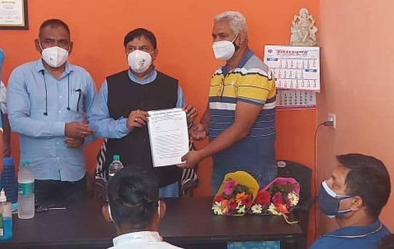 Transport businessmen met Rajya Sabha MP