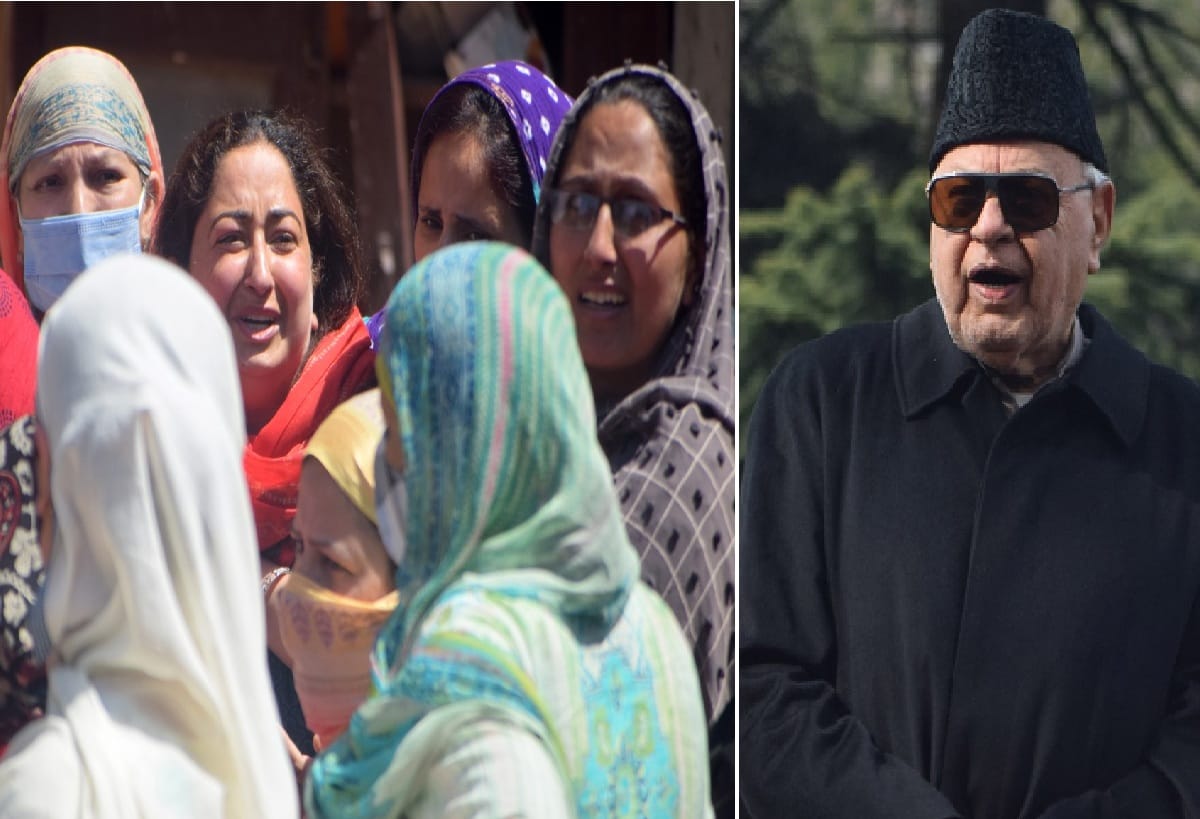 Farooq Abdullah targeted officers over death of a four-year-old girl in Budgam