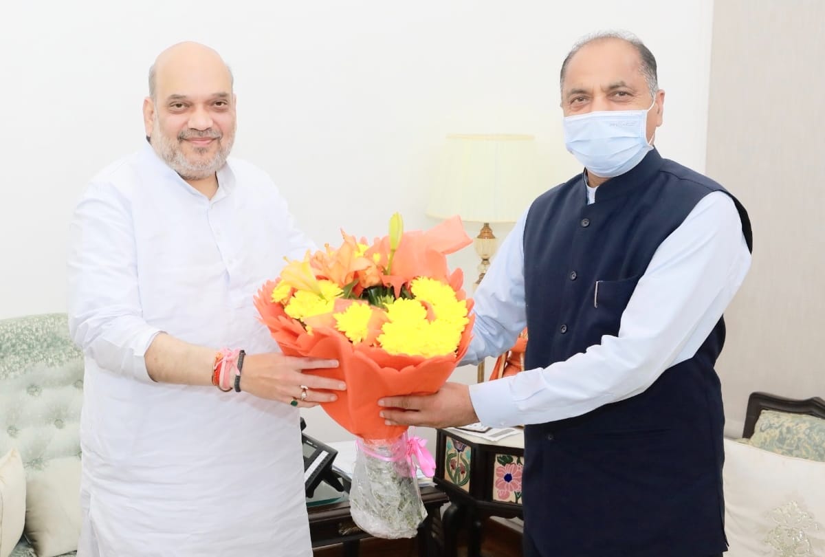 cm Jairam met Home Minister Amit Shah, gave feedback of government and organization