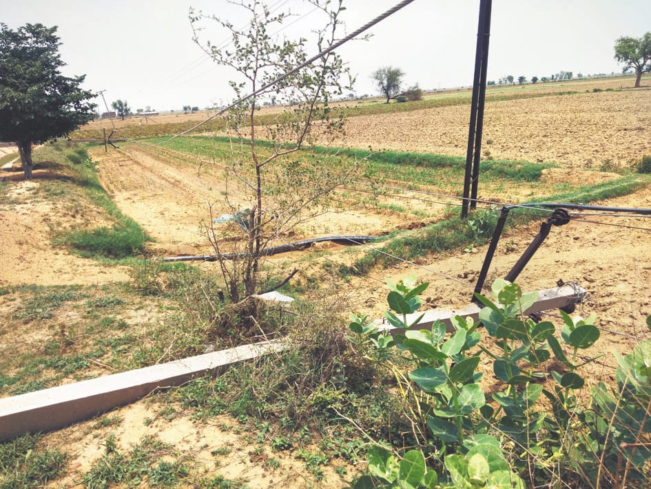 Drinking water supply disrupted due to falling of electric poles