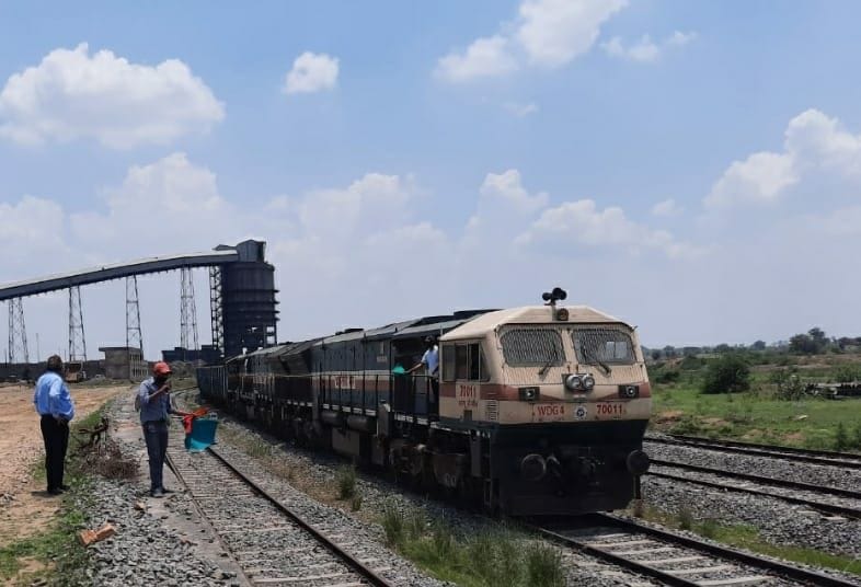 Pollution and road transport will come down, rail rack loading starts from CHP silos
